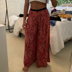 urban outfitters flowy wide leg pants